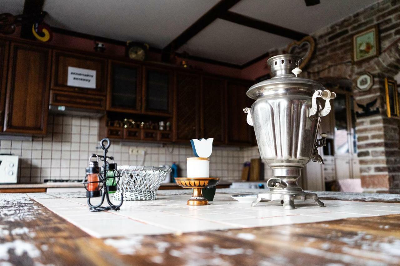 Hostel Villa Roma Lviv Buitenkant foto